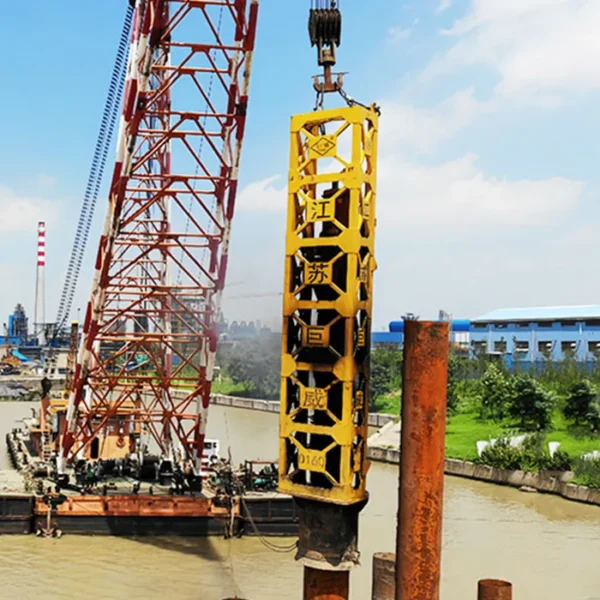 Juwei dd tubular diesel hammers for offshore viaduct