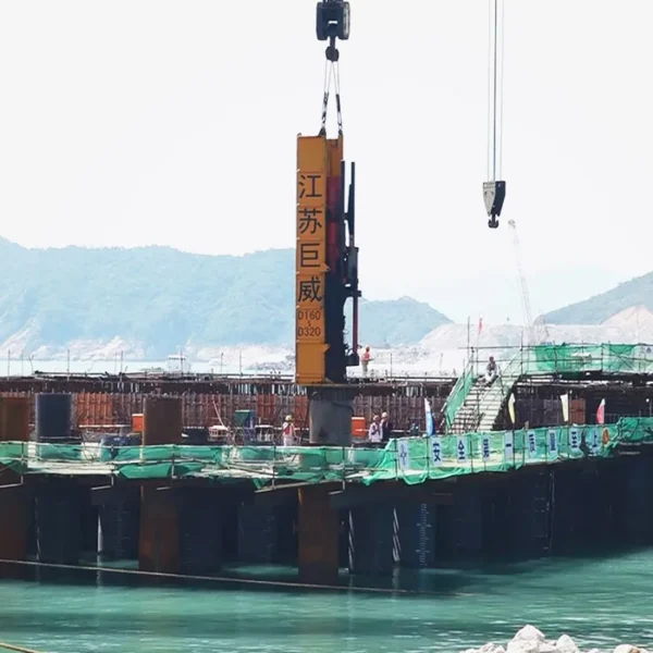 offshore d diesel martilyo pile driver para sa kapangyarihan - Juwei