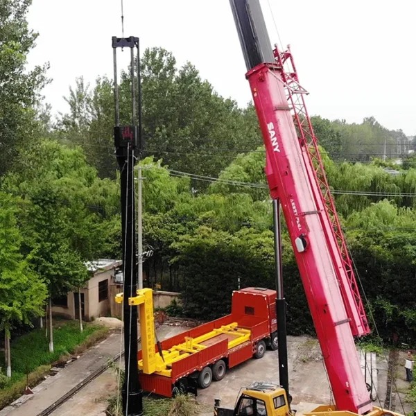 crane mounted dd diesel pile martilyo - Juwei