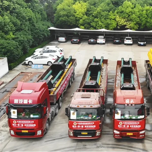 Juwei dd diesel piling hammer preparare per la spedizione