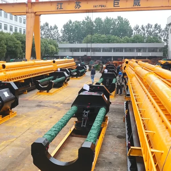 Juwei pile driving equipment factory