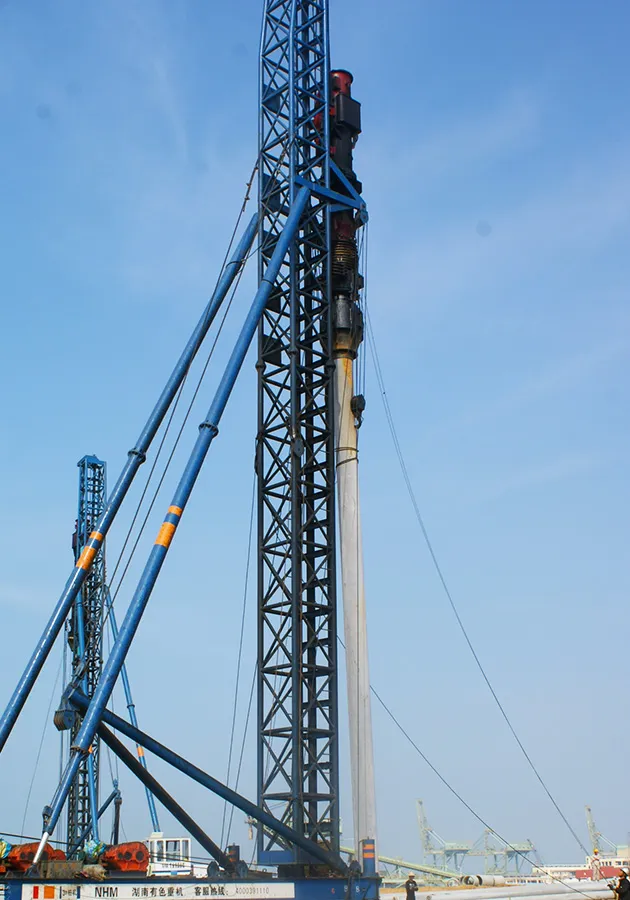 Marteau à percussion diesel JUWEI pour l'autoroute