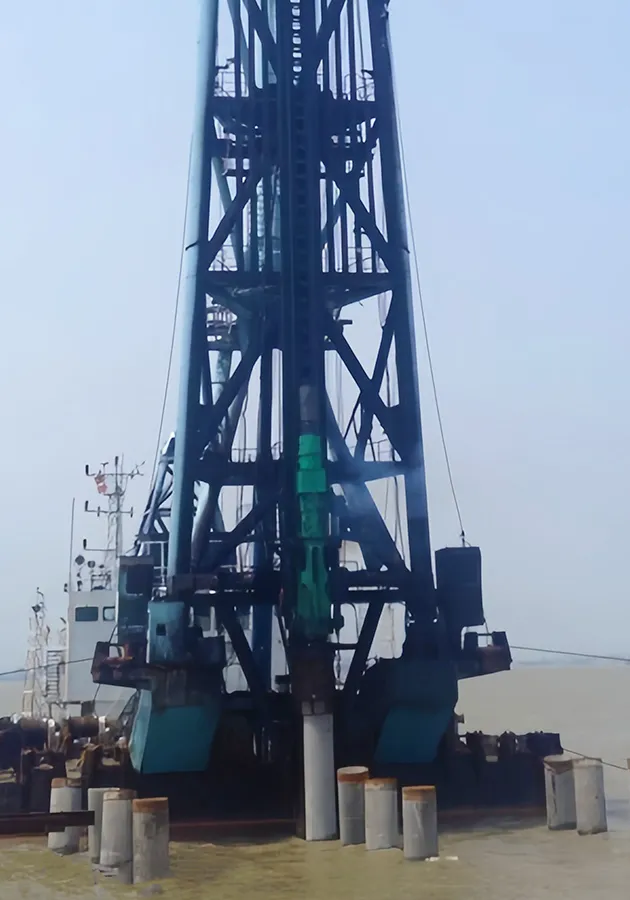 JUWEI d Offshore-Ramme Dieselhammer