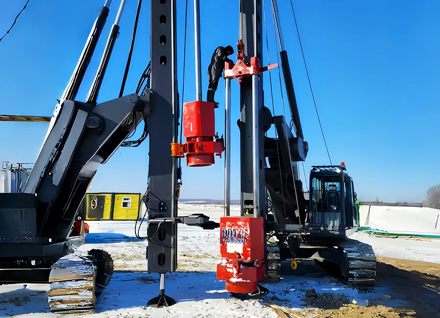 Juwei dd stapel drijvende diesel hamer te koop