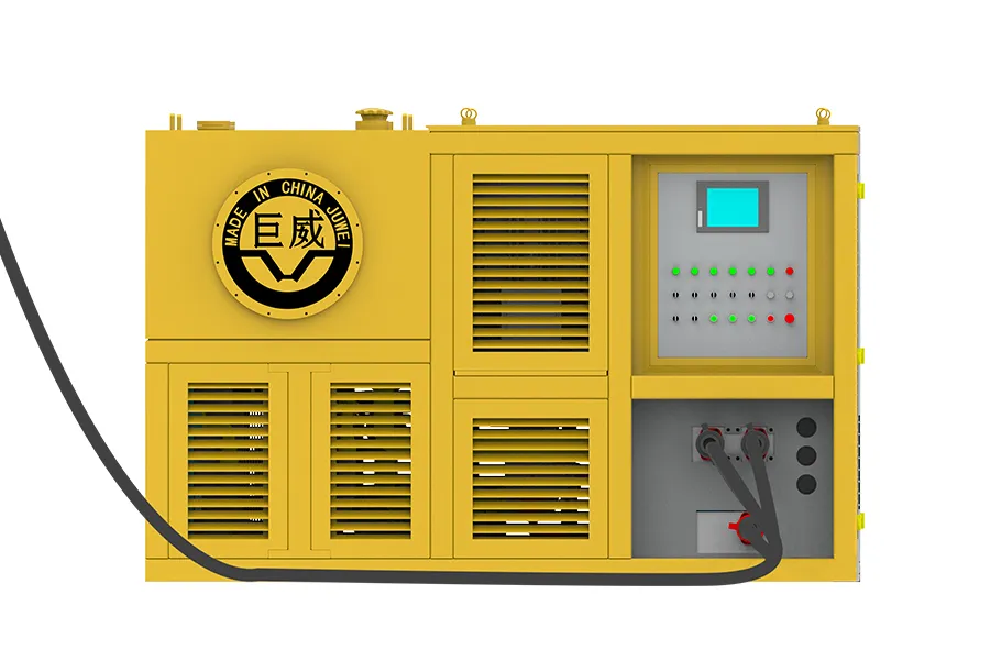 System sterowania hydraulicznym młotem udarowym JUWEI