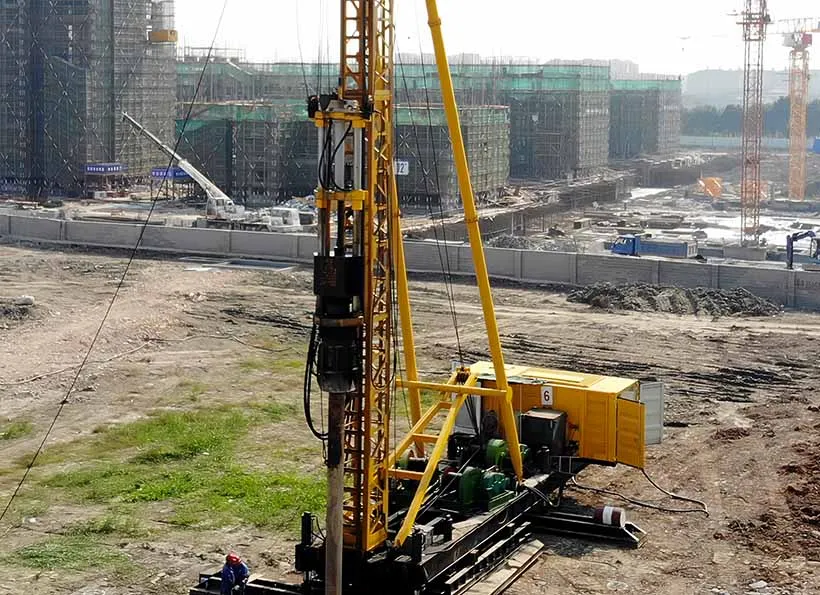 Palu penggerak tiang pancang hidrolik Juwei