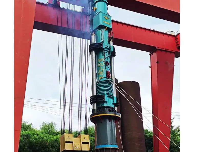 Juwei d62 tubular diesel pile driver