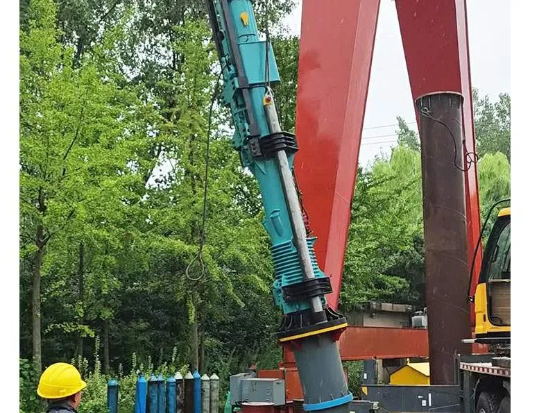 d62 diesel hammer piling test