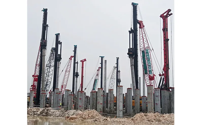 fondations profondes pour pieux en béton