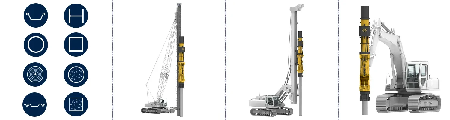 JUWEI d cylinder type diesel hammers - mga uri ng pile